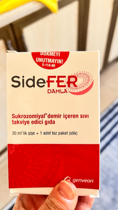 Sidefer Damla 30 Ml Şişe + 1 Stik