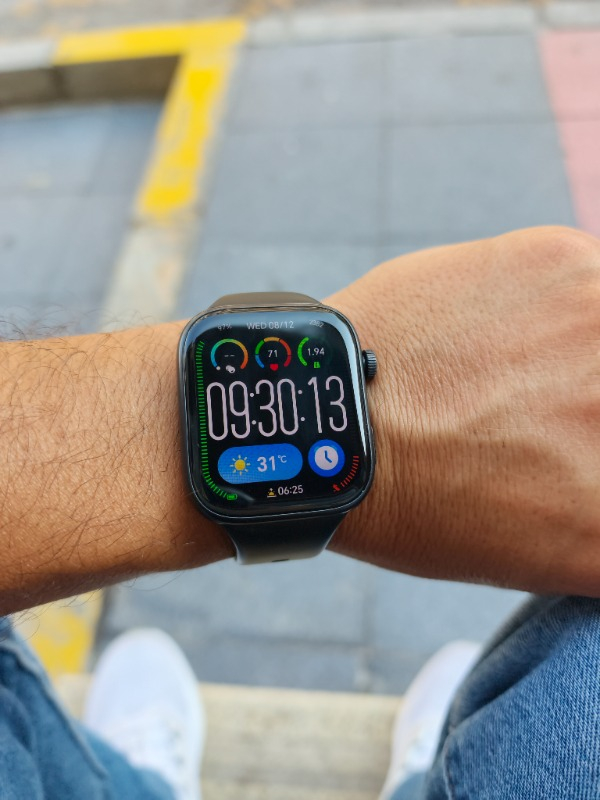 Honor Watch X5I 1,96 inç Ekranlı Akıllı Saat Siyah Bluetooth Bağlantı ve Spor Uyumlu Sağlık Takibi