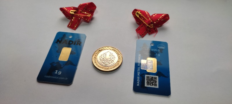 Nadir Gold 24 Ayar Külçe Gram Altın 1 Gr.