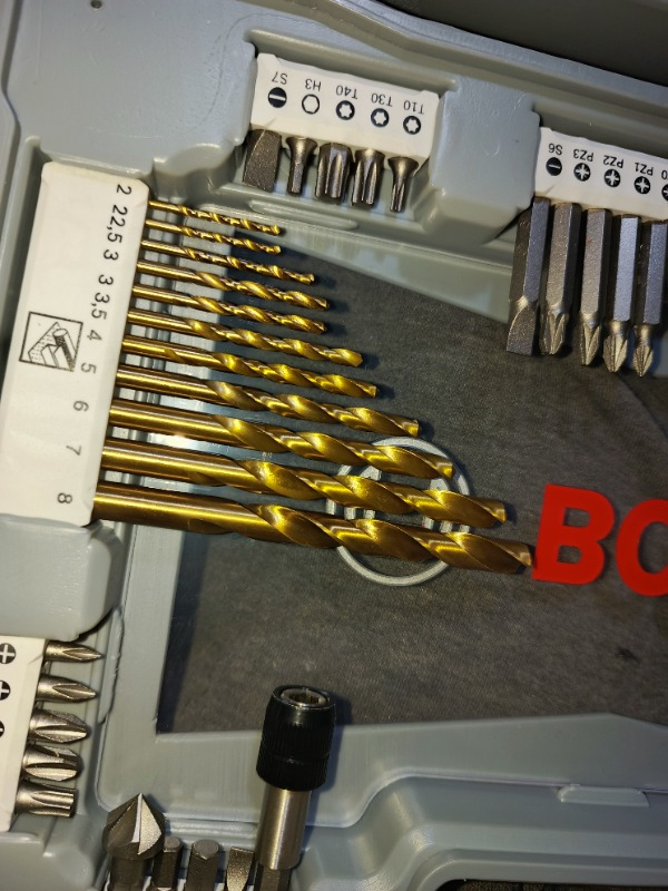 BOSCH X-LİNE PREMİUM DELME&VİDALAMA SET 76 PARÇA 2.608.P00.234