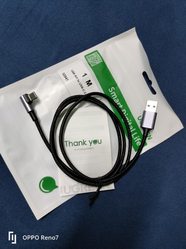 Ugreen Type-C Mvp Oyuncu Şarj ve Data Kablosu