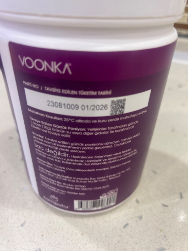 Voonka Multi Collagen Powder Tip 1 2 3 Vitamin C 300 gr Hidrolize Kolajen