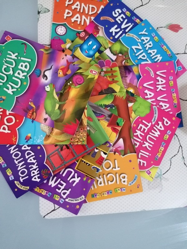 Mini Masallar Seti 1 (10 Kitap) - Müjgan Şeyhi