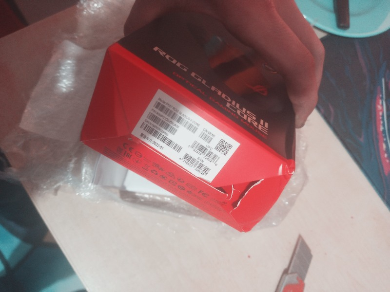 Asus P507 ROG Gladius II Core Aura Sync RGB Oyuncu Mouse