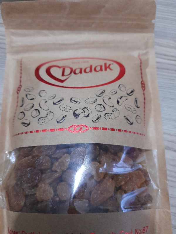 Dadak Çekirdeksiz Sarı Üzüm 250 gr