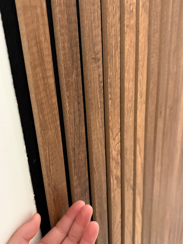 Akupanel Flex 60X245 cm Ceviz Renk Akustik Ahşap Duvar Paneli