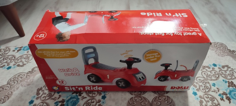 Dolu Bingit Araba Kırmızı