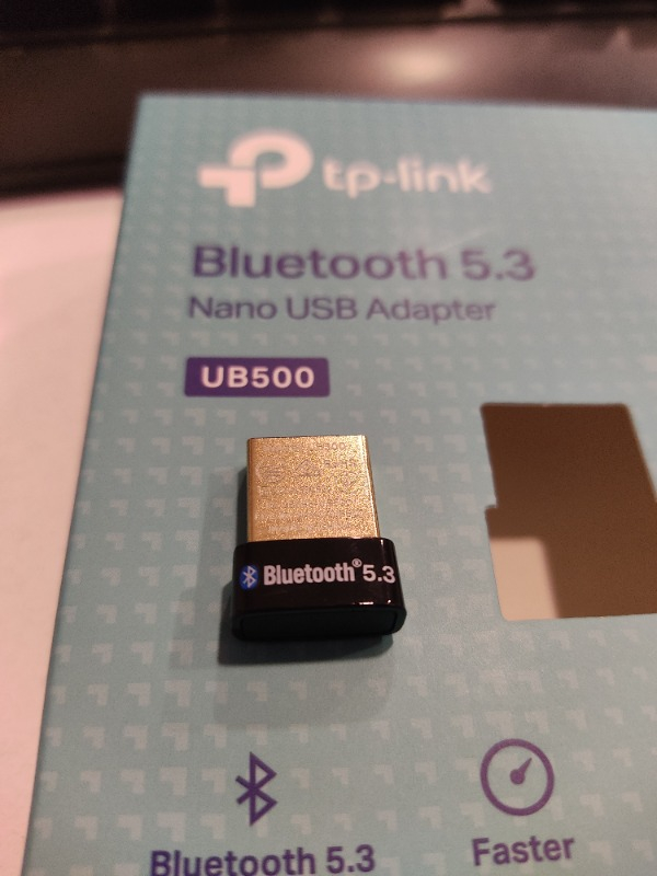 TP-Link UB500,  Bluetooth 5.3,  Windows 11/10/8.1/8/7 Tak ve Çalıştır Desteği, Bluetooth 5.3 Nano USB  Adaptör