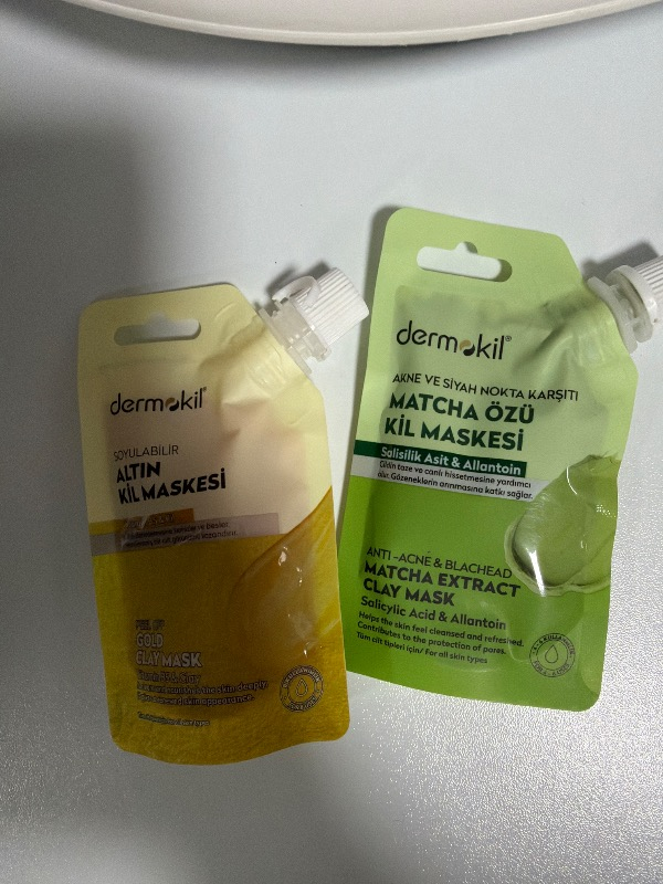 Dermokil Soyulabilir Altın Kil Maskesi 50 ml