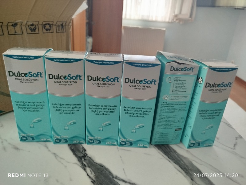 Dulcosoft Oral Solüsyon 250 ml - 3 Adet