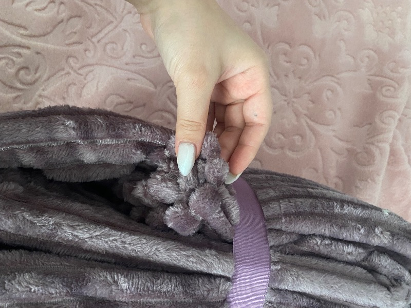 Yataş Bedding Holly Wellsoft Battaniye Çift Kişilik - Kül Moru
