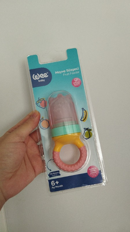 Wee Baby Meyve Süzgeci Pembe