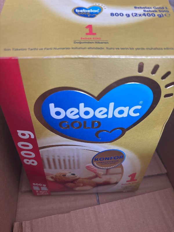 Bebelac Gold Konfor 1 Bebek Sütü 0-6 Ay 800 Gr