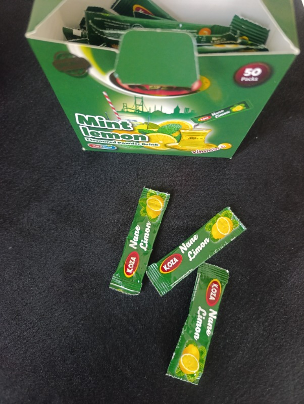 Koza Tek İçimlik Nane Limon Aromalı İçecek Tozu 50 Stick