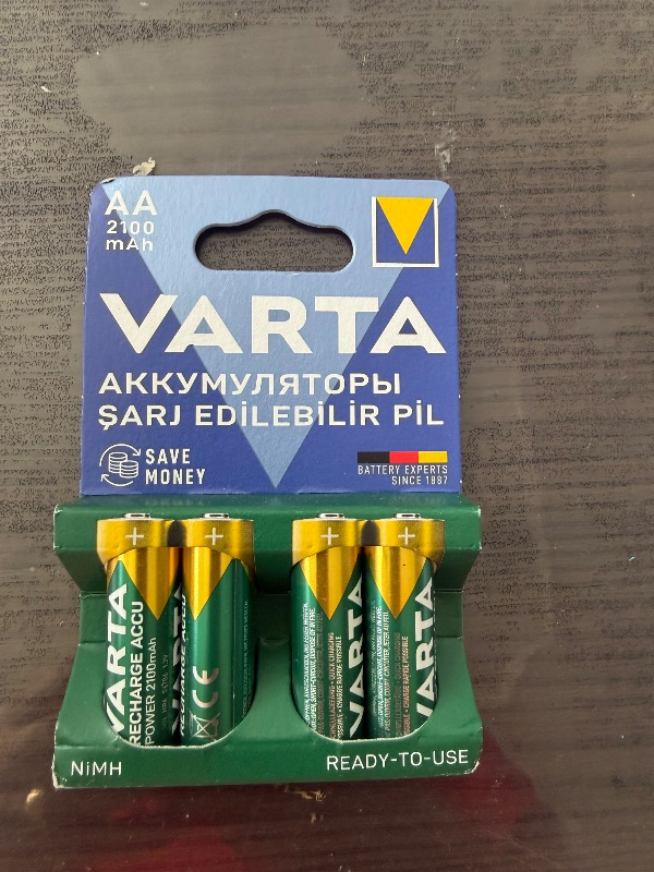 VARTA 2100mAh AA Şarj Edilebilir 4'lü Pil