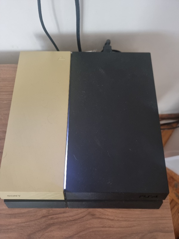 Sony PS4 Custom Faceplate Kapak Altın