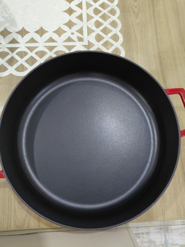 Lava Çok Amaçlı Yayvan Tencere Trendy Kırmızı Çap(Ø)28 Cm.