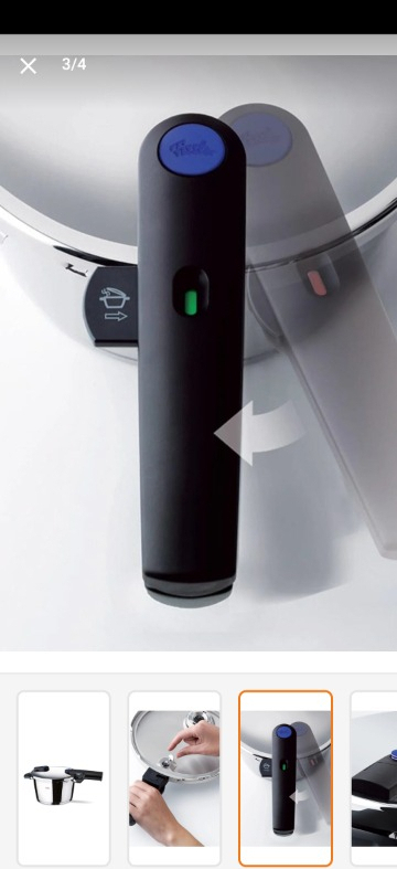 Fissler Vitaquick Blue Point Düdüklü Tencere 3,5 LT