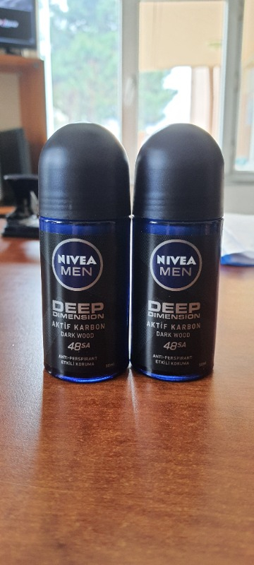 Nivea Men Deep Dımensıon Roll-On Deodorant Erkek 50Ml