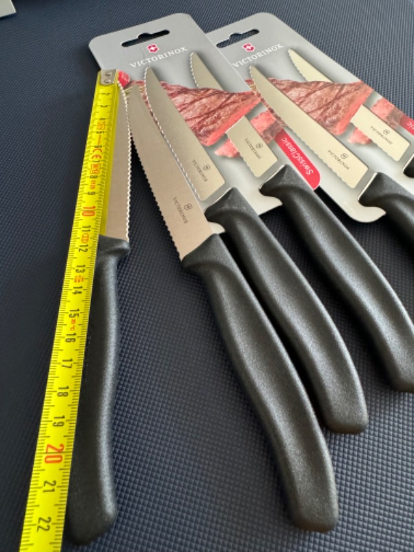 Victorinox Biftek ve Pizza Bıçağı Blisterli 12CM 2ADET