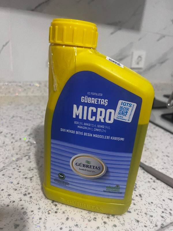 Gübretaş Micro Sıvı Yaprak Gübresi 1 lt