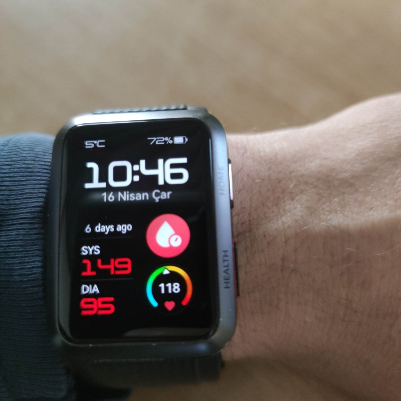 Huawei Watch D - Siyah