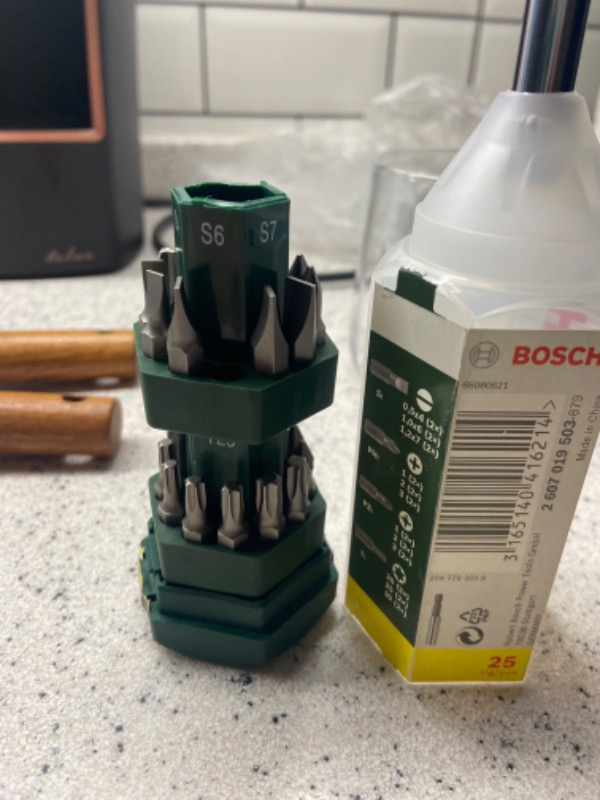 Bosch 25 Parça Vidalama Seti