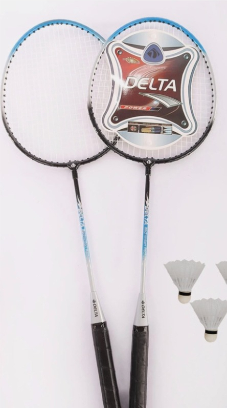 Delta Badminton Seti - 2 Raket + 3 Top ve Çantalı  