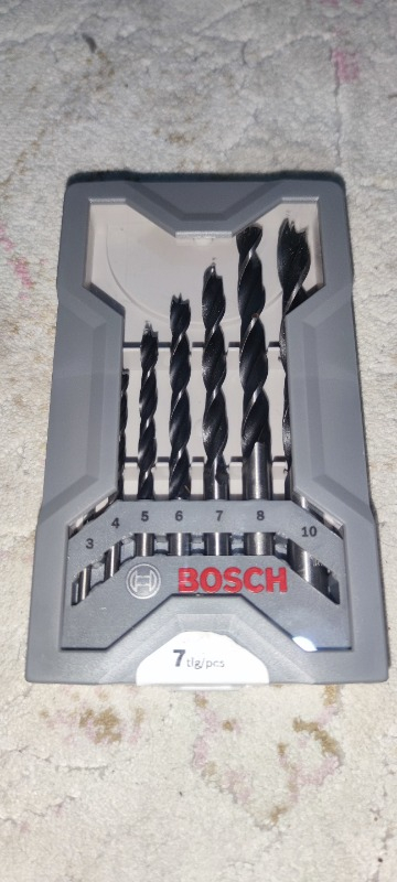 Bosch Profesyonel Ahşap Matkap Ucu Seti 7 Parçalı