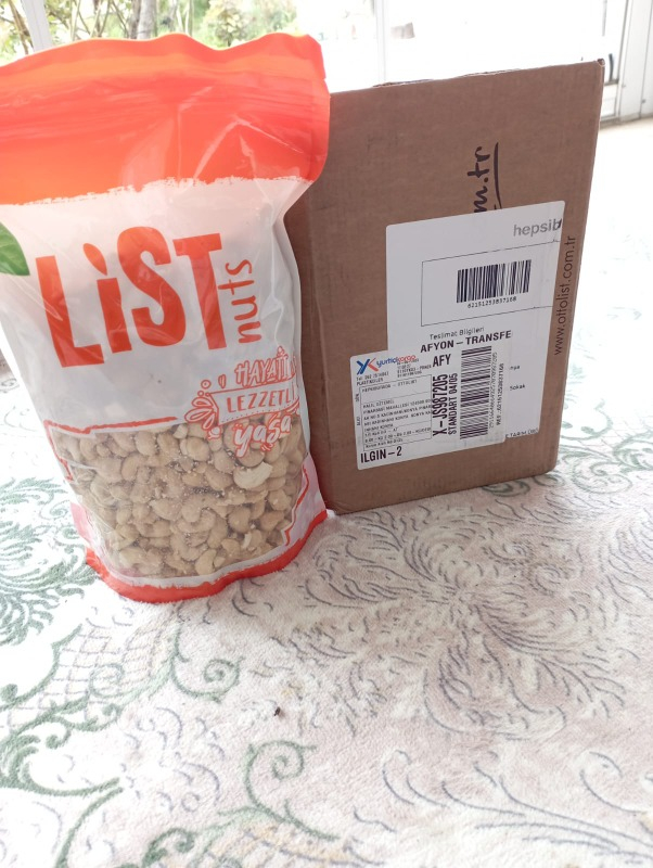 List Nuts Çiğ Kaju 1 kg