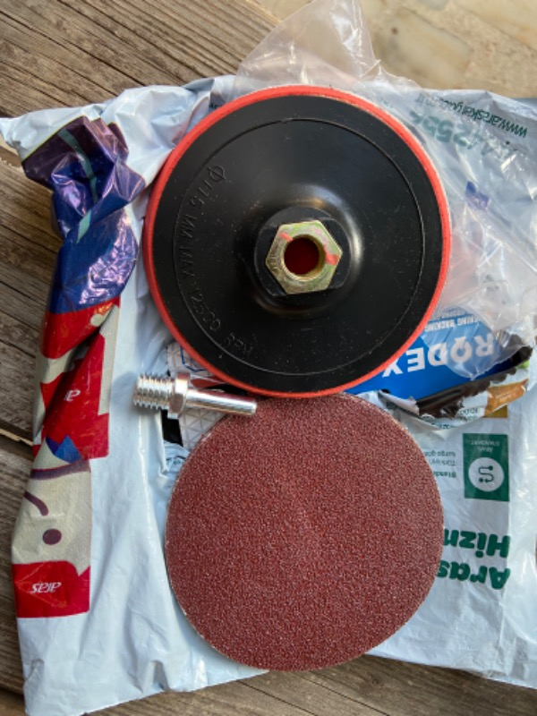 Zubizubi Cırt Zımpara Seti + Matkap Aparatı 115 mm (7 Parça)