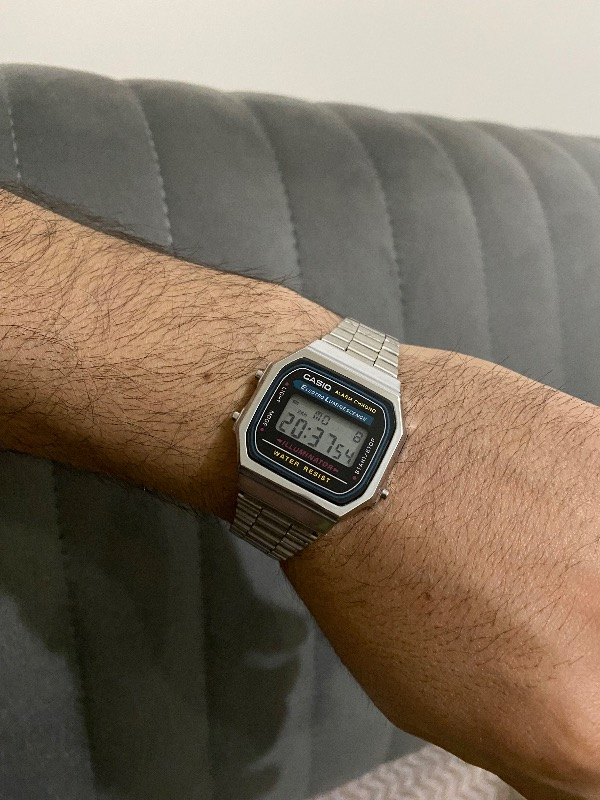 Casio RETRO A168WA-1WDF Kol Saati