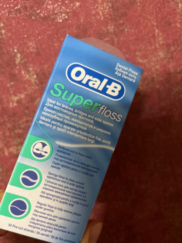 Oral-B Diş İpi Super Floss 50 Adet