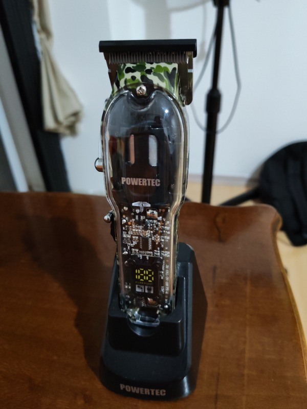 Powertec TR-8700 Saç Sakal Tıraş Makinesi (Black) (0,5mm Tarak Dahil)