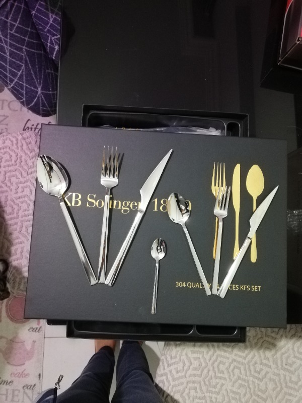KB Solingen 84 Parça Löwe Çatal Kaşık Bıçak Seti