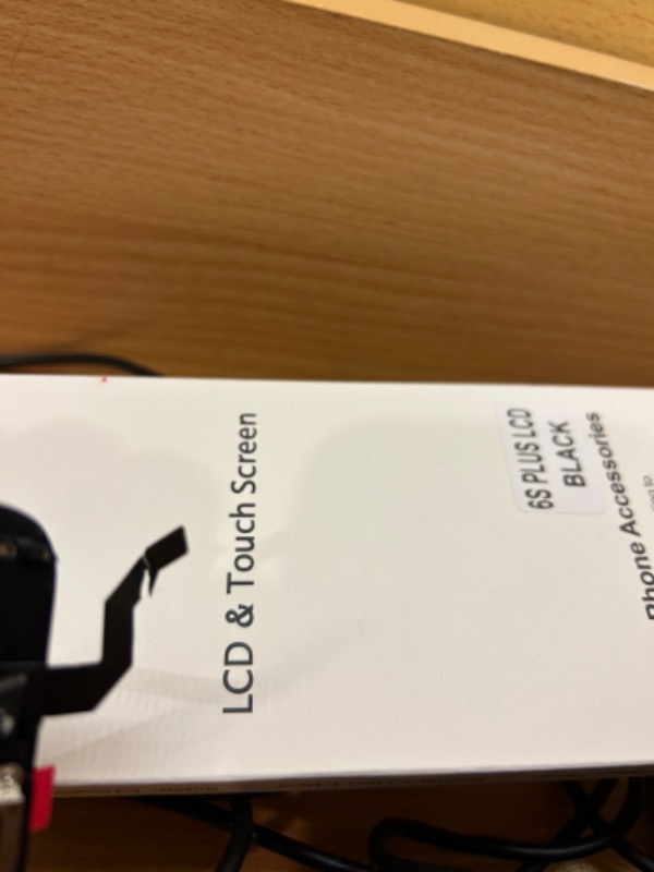Parça Bankası Apple iPhone 6s Plus LCD Ekran Dokunmatik Siyah