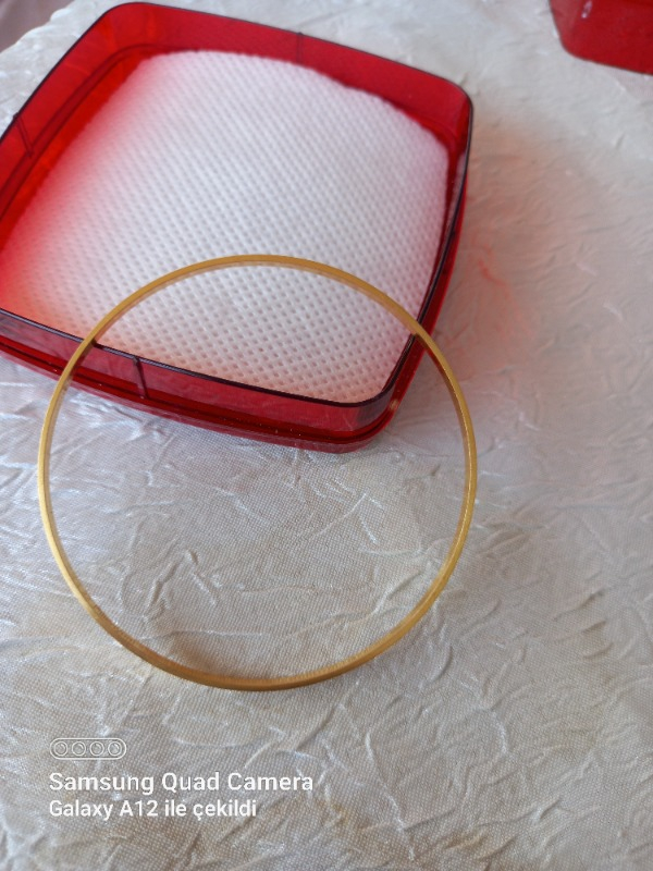 Ahlatcı 10 gr 22 Ayar 3 Mm Kibrit Çöpü Bilezik