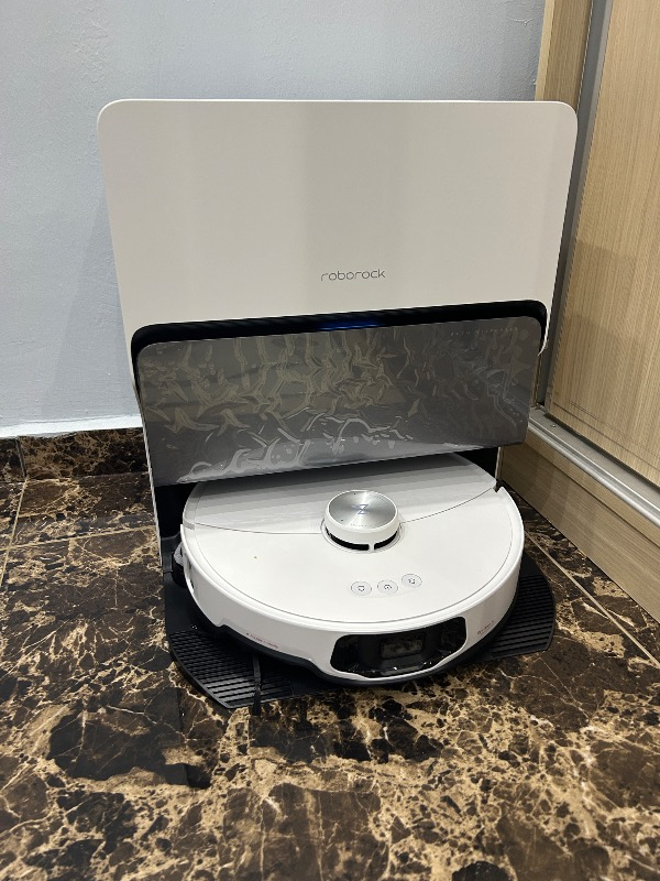Roborock S8 Maxv Ultra Akıllı Robot Süpürge Beyaz