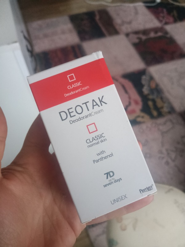 Deotak Klasik Krem Deodorant 35 ml