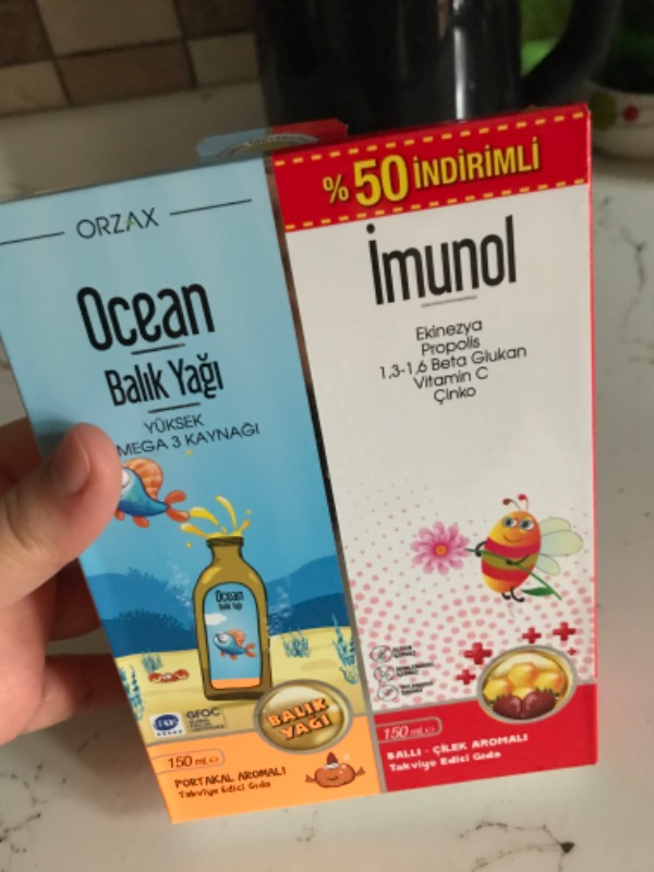 Ocean Balık Yağı + Imunol