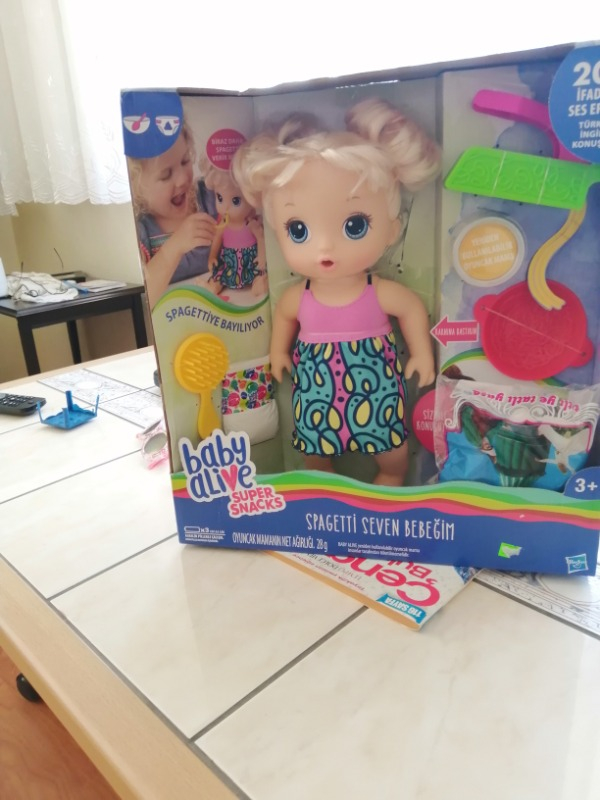 Baby Alive Spagetti Seven Bebeğim