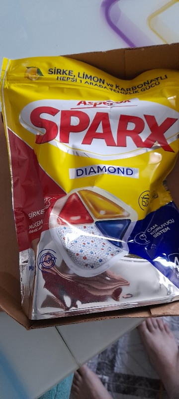 Asperox Sparx  Bulaşık Makinesi Kapsülü 40'lı
