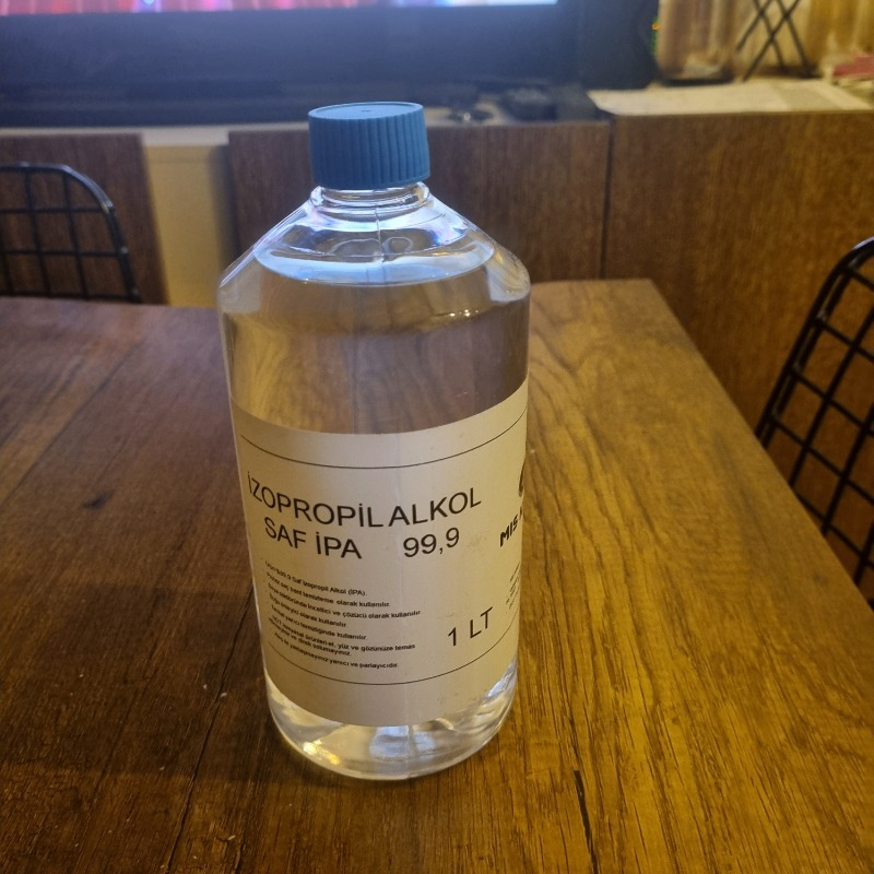 Mis Dekor %99.9 Saf Ipa Izopropıl Alkol 1 Litre