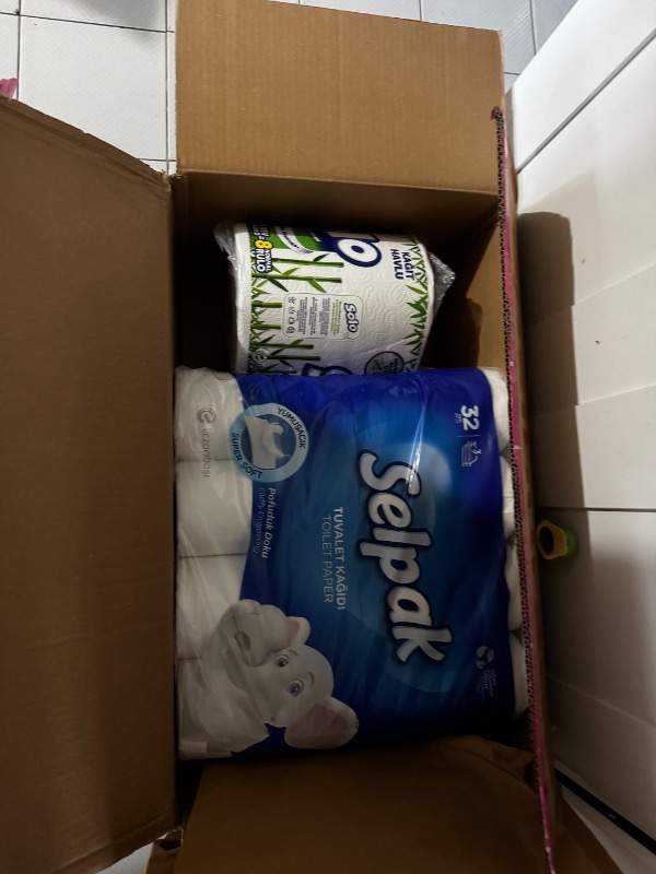 Selpak 32 Rulo 3 Katlı Beyaz Yumuşak Tuvalet Kağıdı - Jumbo Boy