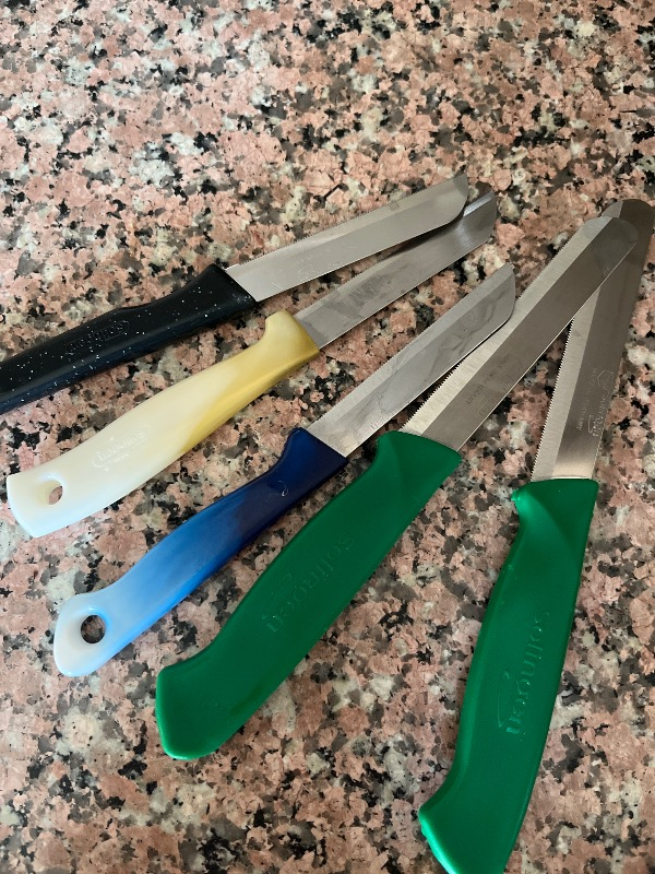 Solingen  Micro Tırtıklı Sebze Doğrama Bıçağı Yeşil
