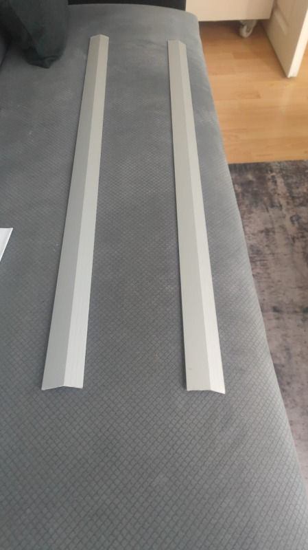 Aydın Kot Farkı Kapı Eşik Profili 90 Cm Gri - 50Mm