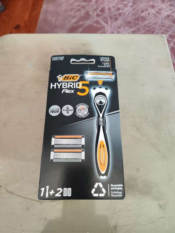 Bic Flex 5 Hybrid Erkek Tıraş Bıçağı 1 Sap + 2 Başlık (5 Bıçak)