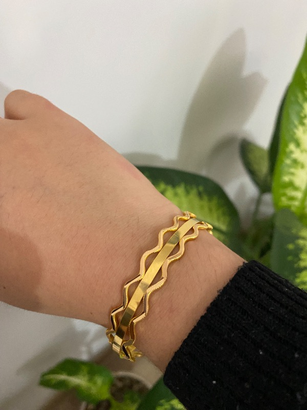 Ahlatcı 10 gr 22 Ayar 3 Mm Kibrit Çöpü Bilezik