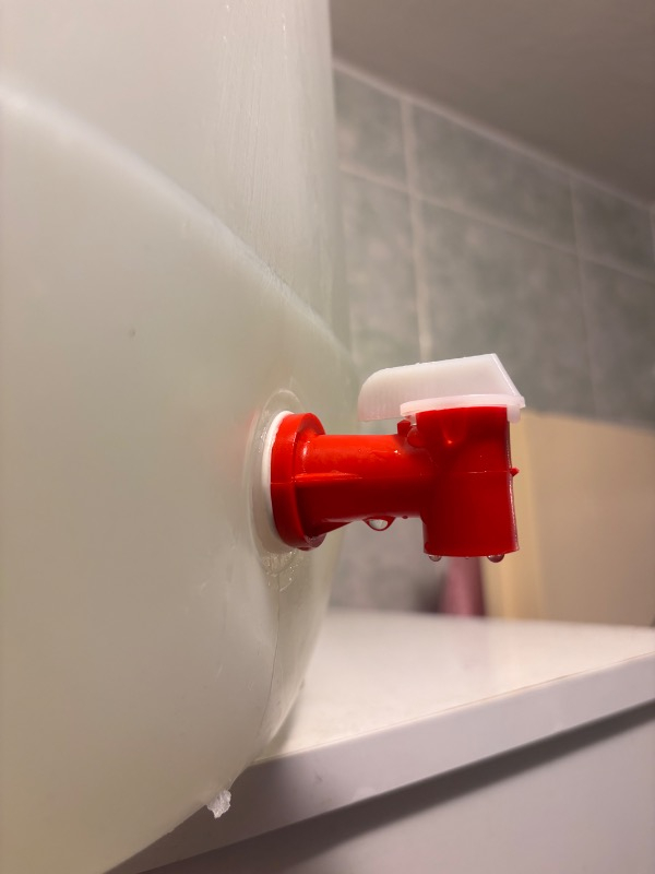 Dercam Plastik Musluklu Endüstriyel Su Bidonu 30 Litre