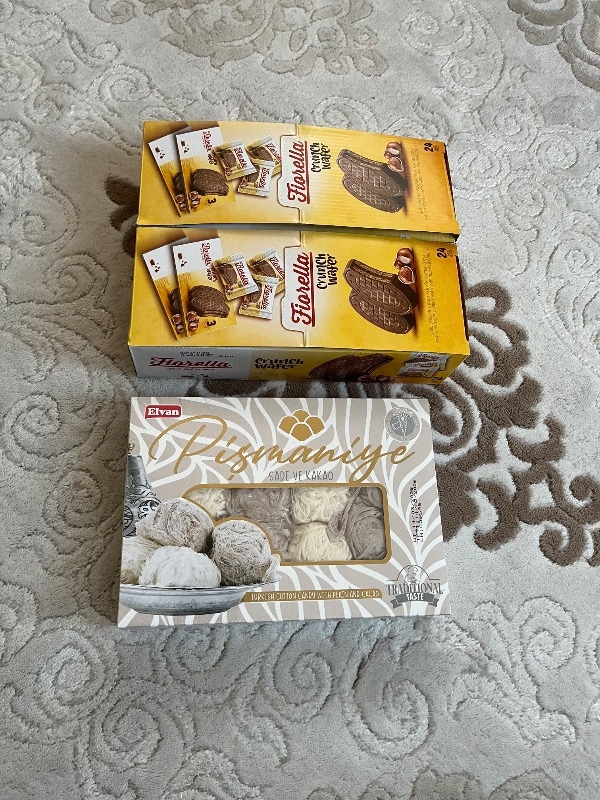 Elvan Pişmaniye Sade ve Kakao 240 gr